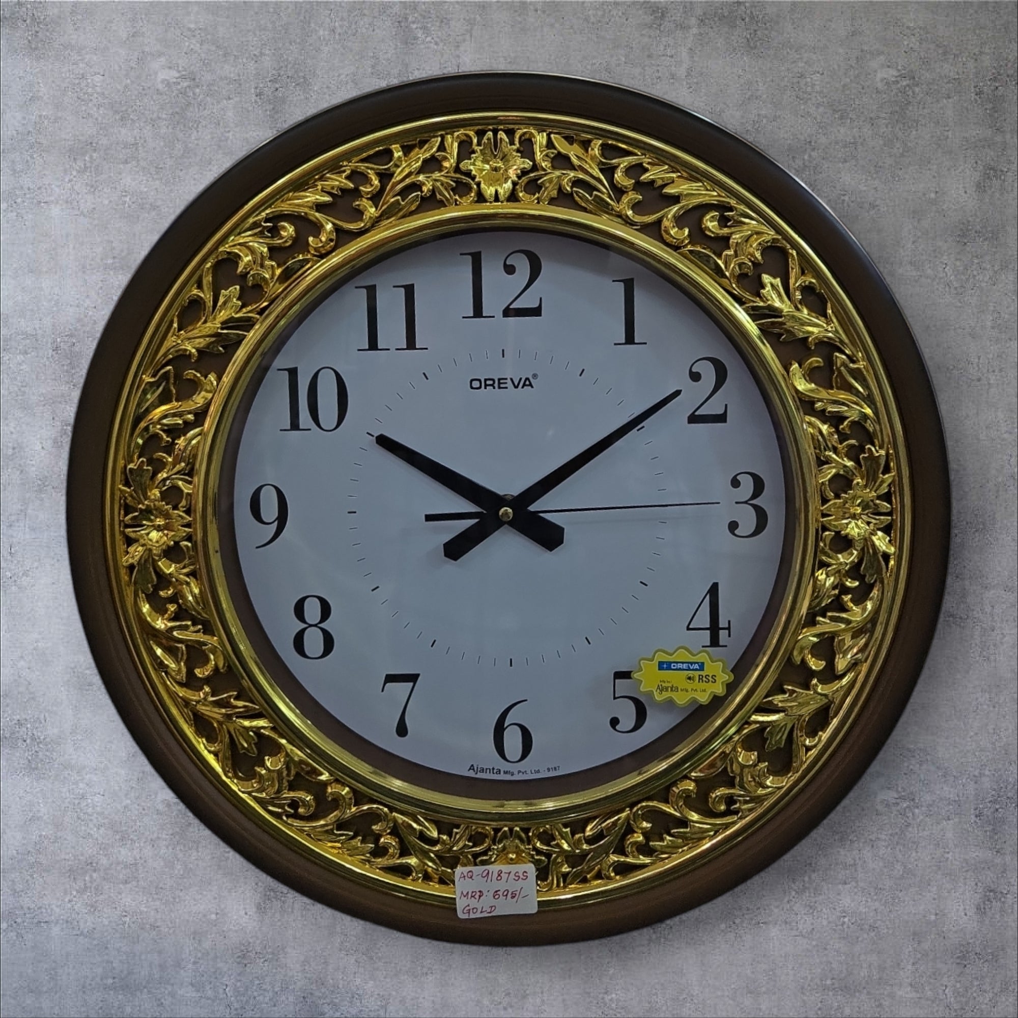 AQ 9187 FANCY CLOCK AQ 9187 FANCY CLOCK